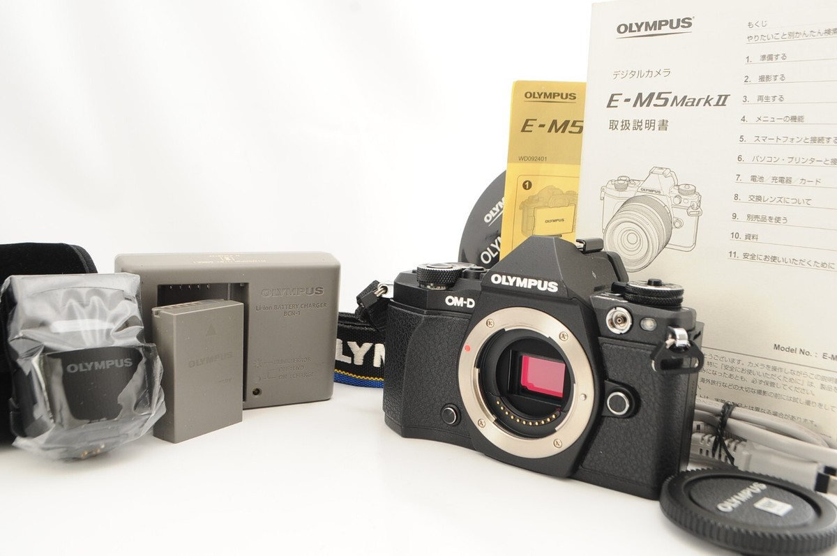 MINT] Olympus OM-D E-M5 Mark II Digital SLR Camera Body Only