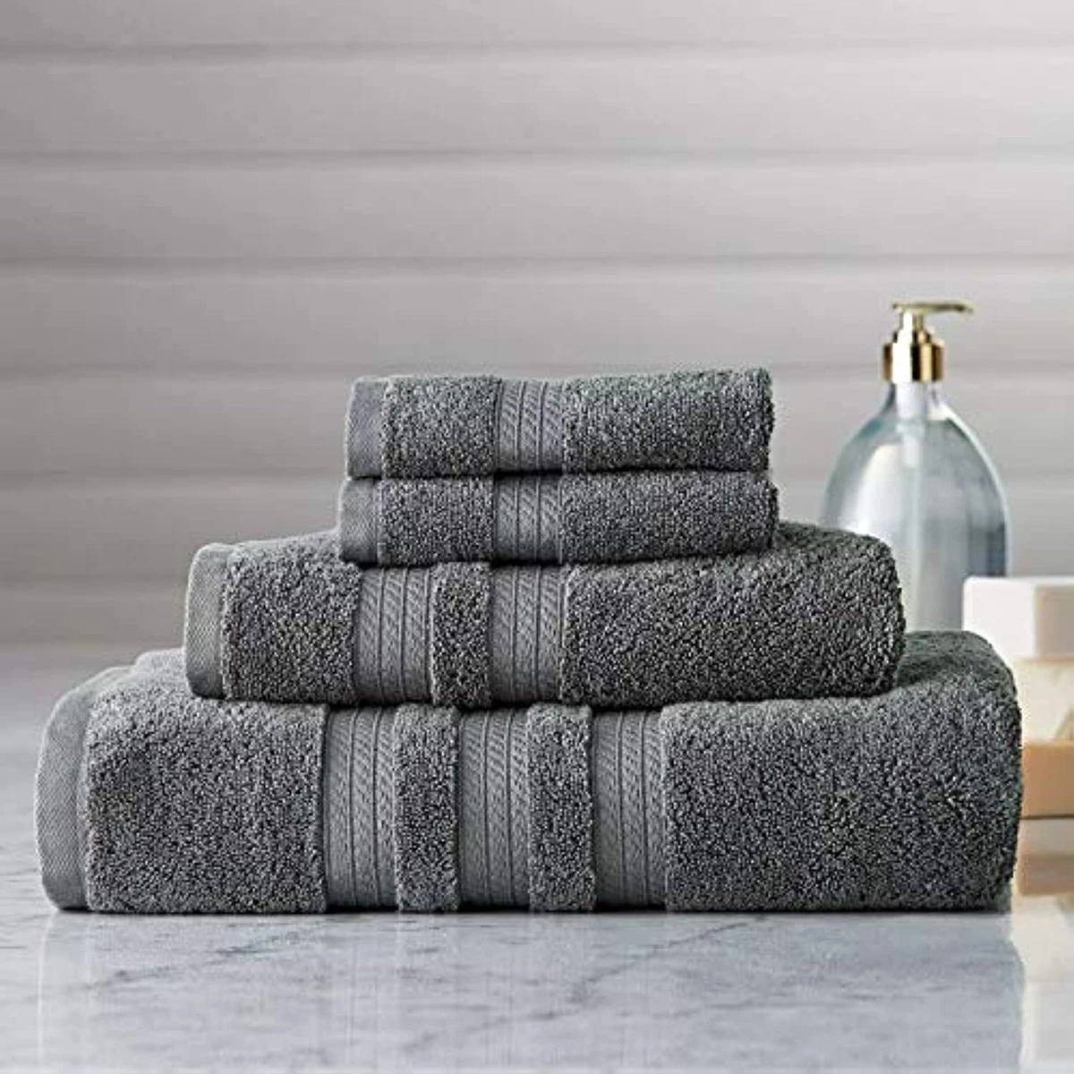 Hotel Premier Collection100% Cotton Luxury Bath Towel by Member's Mark Set  of 2