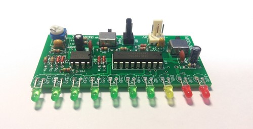 LM3915 Precision VU Meter -21 to +6dbu with Dot/Bar option - Picture 4 of 9