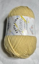 LION BRAND -FEELS LIKE HEAVEN Yarn- 1PK.SUNNY.I Combine Shipping. READ DETAIL