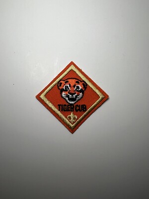 Vintage Boy Scouts Tiger Cub Patch 1.5 X 1.5'' Super Clean