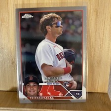 Tristan Casas 2023 Topps Chrome Update Rookie Debut #USC125 Boston Red Sox Rc