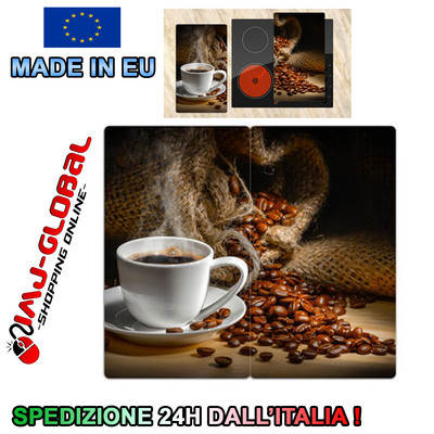 Copertura Per Fornelli In Vetro Temperato CTC-Trade – 2 Pezzi Da 40x52 Cm, Antigraffio, Con Gommini, Adatta A Piani A Induzione Ed Elettrici - 5