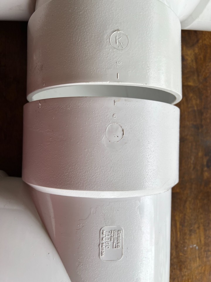 Genova SCHEDULE 30 PVC-DWV FITTINGS 3-in X 3-in X 2-in Dia Schedule 30 - Foto 8