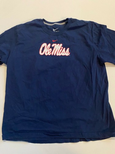 Ole Miss Nike T-Shirt Adult 2XL NCAA 