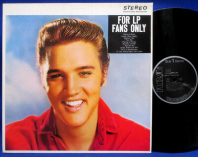 LP ELVIS PRESLEY - FOR LP FANS ONLY / GERMAN BLACK RCA 15757-8 / CLUB-EDITION