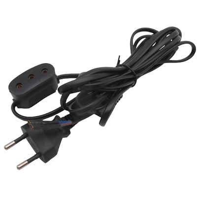 #123 220V DOPPELTES NETZKABEL FÜR SINGER 221,27,201,206,301,301A,401,411,431