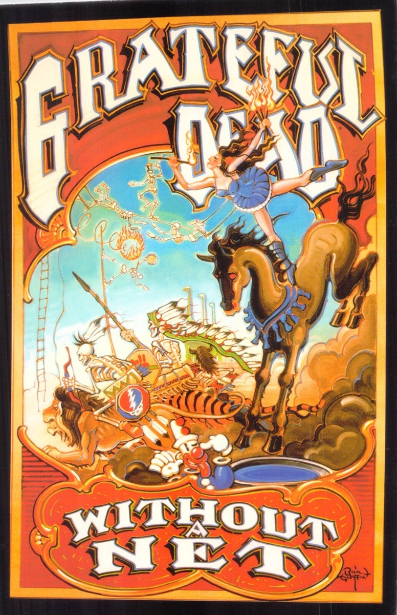Grateful Dead Without A Net Artwork by R Griffin Classico