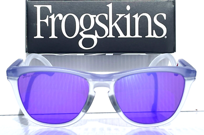 Oakley FROGSKINS Hybrid Matte Lilac & Clear PRIZM Violet Lens