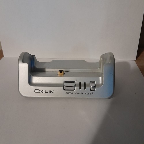 Casio Exilim Charger USB Cradle CA-21A Dockingstation--Untested, No Power Cord - Picture 3 of 5