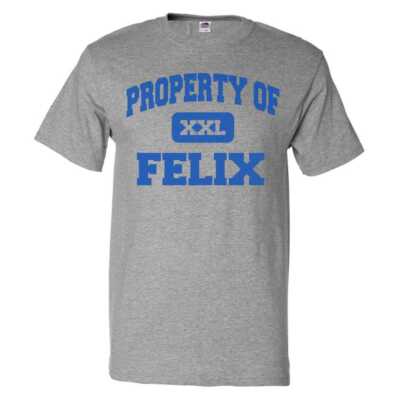 Property of Felix T shirt Funny Tee