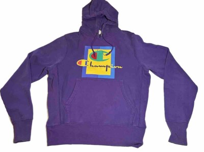 Vintage CHAMPION Reverse Weave Hoodie Sz Small Faded Purple Vintage CHAMPION Reverse Weave Hoodie Sz Small Faded Purple