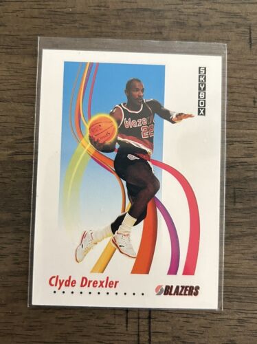 CLYDE DREXLER 1991-92 SKYBOX BASKETBALL CARD # 237 E5597 - Picture 1 of 2