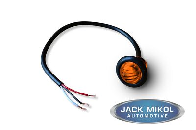 Poison Spyder Customs 3/4 LED AMB 3WIRE TRN&RUN 41-04-085 PSC41-04-085 