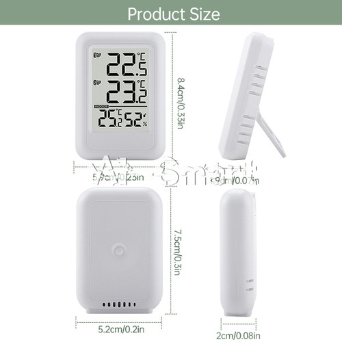 Multifunktions Digital Innen Hygrometer Thermometer Luftfeuchtigkeit Monitor Messgerät °C/°F - Bild 8 von 21