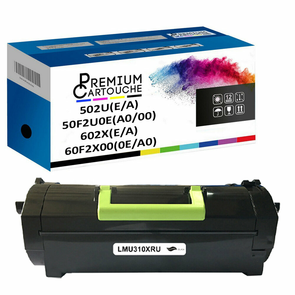 Toner 502U noir haute autonomie pour éviter les pannes d'impression