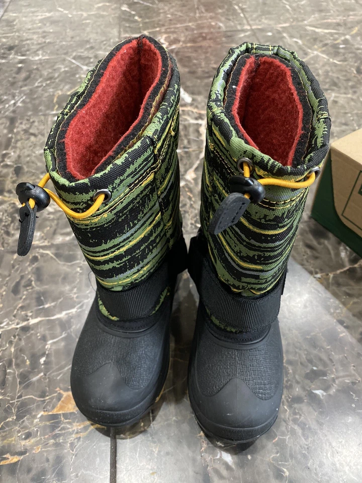 Botas de Invierno Kamik Unisex Rocket2 Nieve Oliva Talla 12 EUR30 Foto 2 de 4