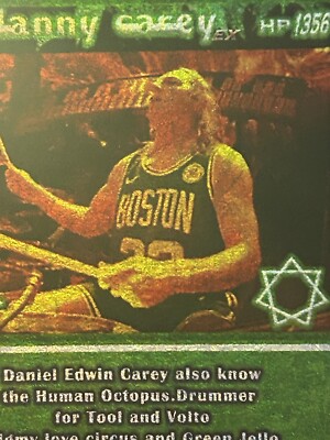 pokemon cards boston Danny Carrey Tool Boston Custom Pokemon Card 🌀🤘🏻