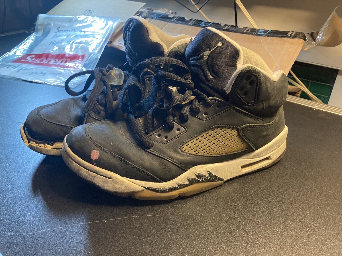 Air Jordan 5 Retro Moonlight \'Oreo\' 2013 Men’s Size 11 (136027-035) OG ALL CLEAN Nike Air Jordan 5 Retro 2013 Black Oreo Men main image 2