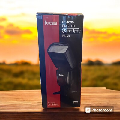 Focus FC-1000 Pro E-TTL  Speed light flash