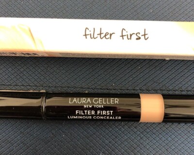 LAURA GELLER filter first Luminous Concealer: DEEP TAN 0.05 oz. New in Box.