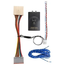 NuIth Factory Radio Add Amplifier Subwoofer Interface Adapter Replacement for...