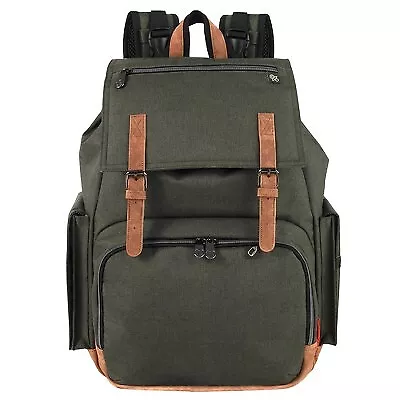 Fisher Price Forest Backpack Diaper Bag Olive eBay
