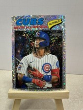 2026 Topps Heritage Kevin Alcantara #157 Silver Sparkle Chrome - Chicago Cubs