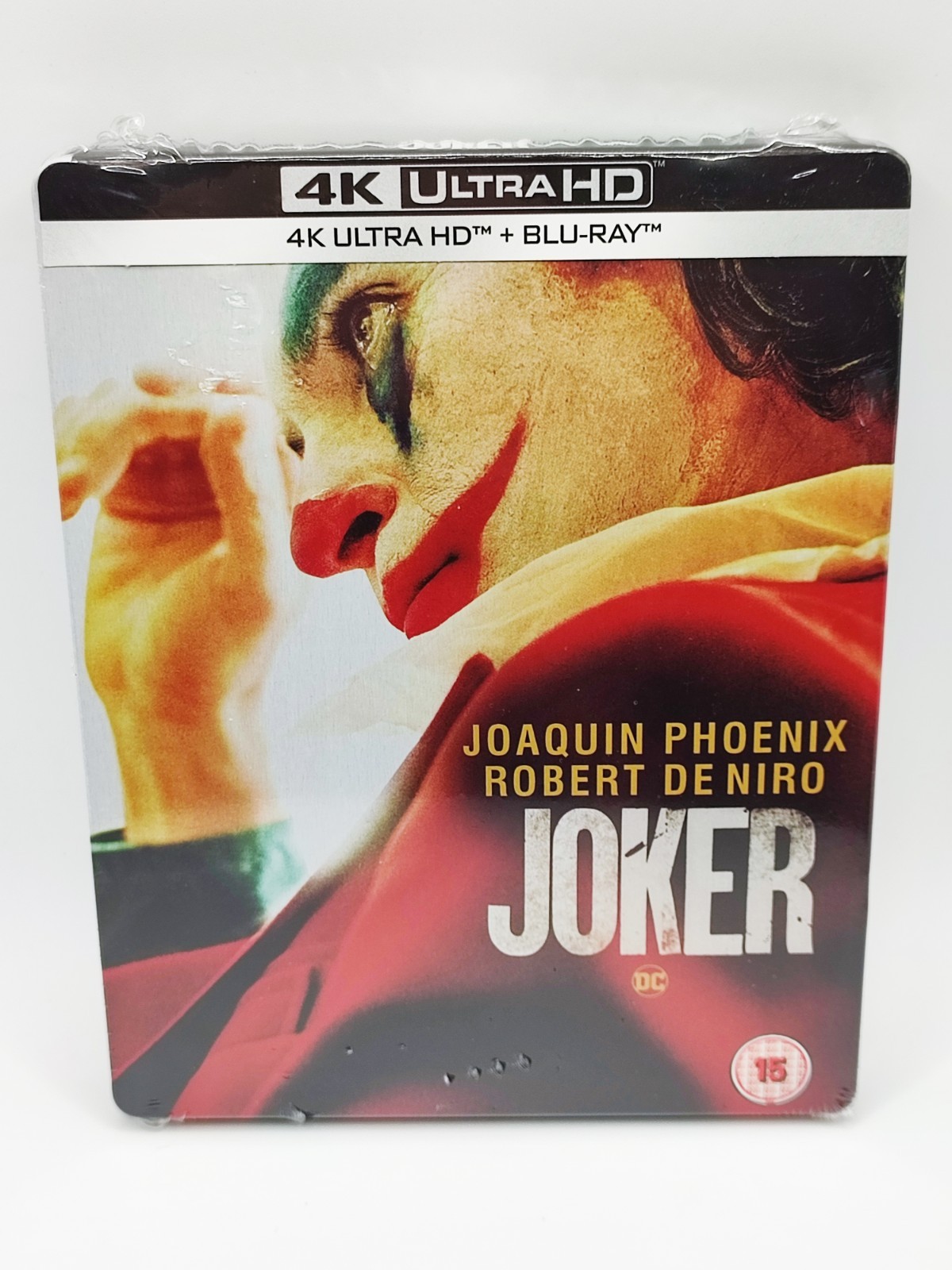 2020 BLU RAY MOVIE - 4K ULTRA HD STEELBOOK - JOKER - JOAQUIN PHOENIX SEALED