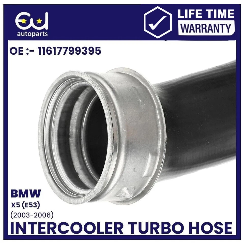 INTERCOOLER PIPE TURBO HOSE FOR BMW E53 X5 3.0D 2003-06 11617799395 11617790094 - Image 4 of 4