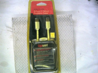 RadioShack 6-foot 6 pin firewire cable 1500009