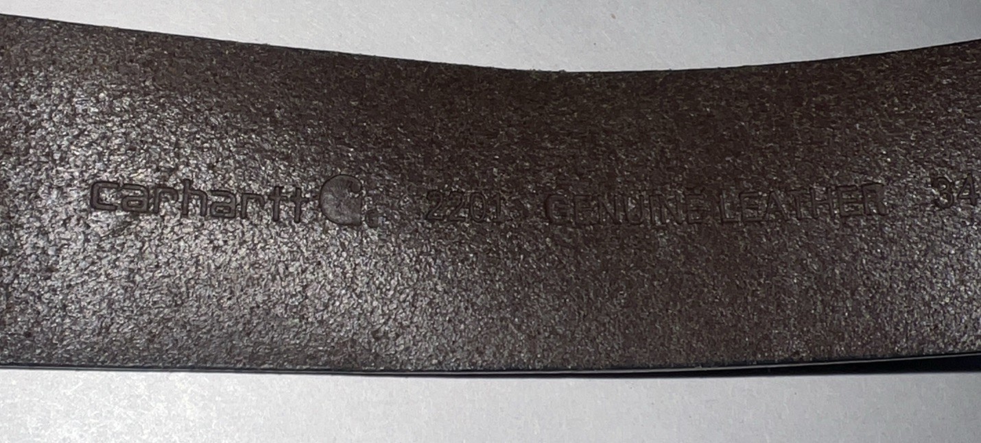Carhartt Men's Journeyman Belt Size 34 Brown thumbnail 4
