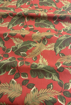 3.5 YARDS Vintage JOHN WOLF Heavy upholstery fabric 54 X 138 