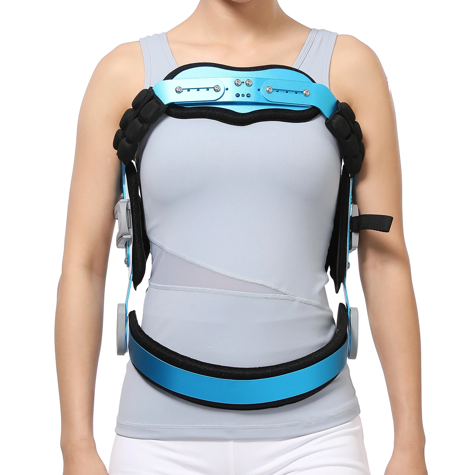 Soporte ortopédico de hiperextensión toracolumbar | Soporte lumbar y columna vertebral