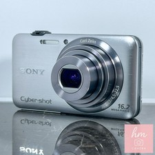 Condition Sony Cyber shot DSC WX7 Silver Exmor R 16.2 Megapixels Optical 5x Comp