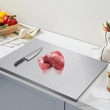 304 Stainless Steel Chopping Board Large with...