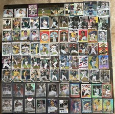 Oakland Athletics RC Auto (87) Baseball Card Lot Mulder Henderson Wilson McGwire