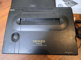 SNK NEO-GEO AES Console System Bundle Controller Manual AC Cable Rare Japan JP