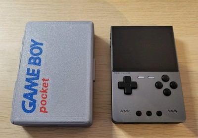 Trimui Brick Hammer Retro Handheld Konsole + Gameboy Hard Case