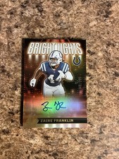 2024 Panini Illusions - Bright Lights Signatures Zaire Franklin #BLS-ZFN /299