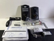 Kwikset SmartCode 955 99550-004 Keyless Entry Motorized Deadbolt Matte Black