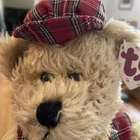 VTG TY 1993 SCOTCH the 13" BEAR ATTIC TREASURES - Clean, Cuddly Pre-Owned Ex W/T