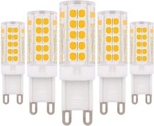 G9 Dimmable LED Bulb 6W Warm White 3000K 60W Halogen Bulb Replacement, 220V - 2