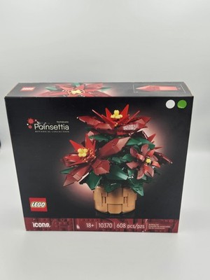 LEGO Icons Poinsettia (set number 10370) NEW