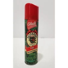 Vtg Glade Potpourri Spray PINE Air Freshener Christmas Holiday 1997 FULL 9 oz