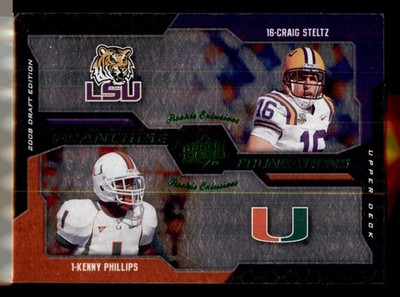 2008 Upper Deck Draft Edition #225 Kenny Phillips / Craig Steltz