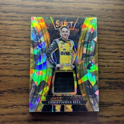 2025 Panini Select - Selective Swatches Christopher Bell #SS-CBL Ice Prizm (MEM)