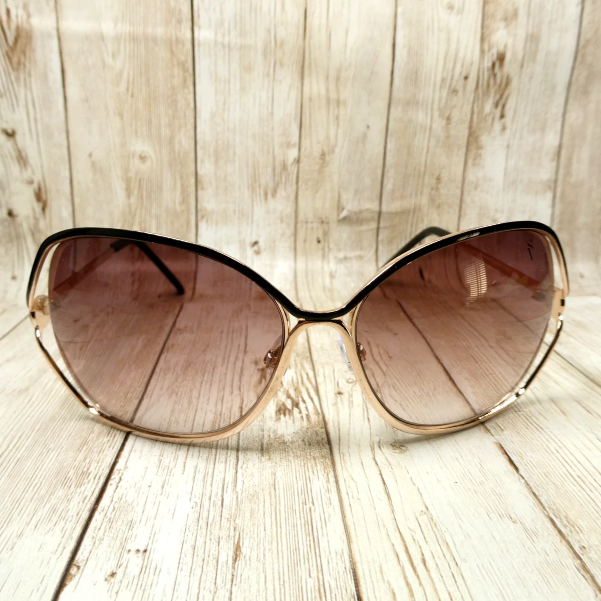 Simply Vera Wang Rose gold  Oversize Sunglasses Amazon.com: Vera Wang Millie RG Eyeglasses Women main image 4