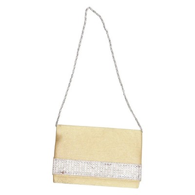 Bijoux Terner, Abendtasche, Damen, Polyester, Gold, Einfarbig, 15, 2, 10 cm #QsD