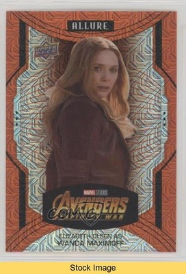 2022 Marvel Allure High Series Sunrise Elizabeth Olsen Wanda Maximoff READ 4et